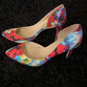 BCBG Multicolored Heels
